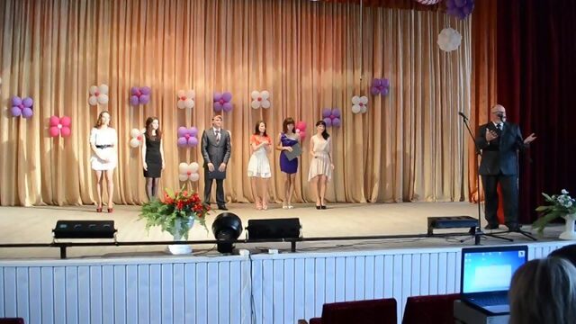Синицкая Екатерина  пусть вам повезёт в любви БГМК "День пожилых" Финальная песня