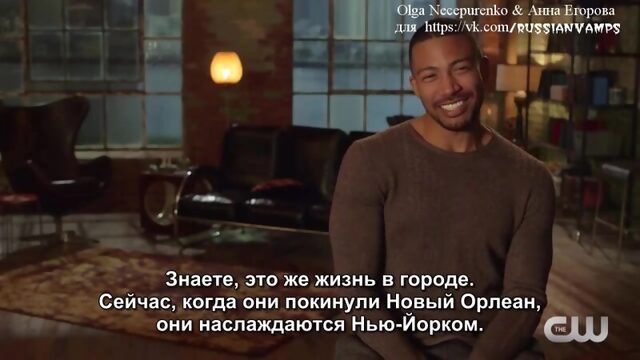 Чарльз Майкл Дэвис  Интервью  Разговор об отношениях Марселя и Ребекки 