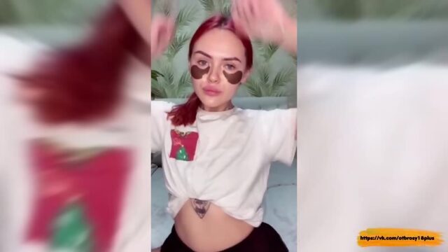 Голый тик-ток  девочка перевоплотилась в сексуальную голую эльфку